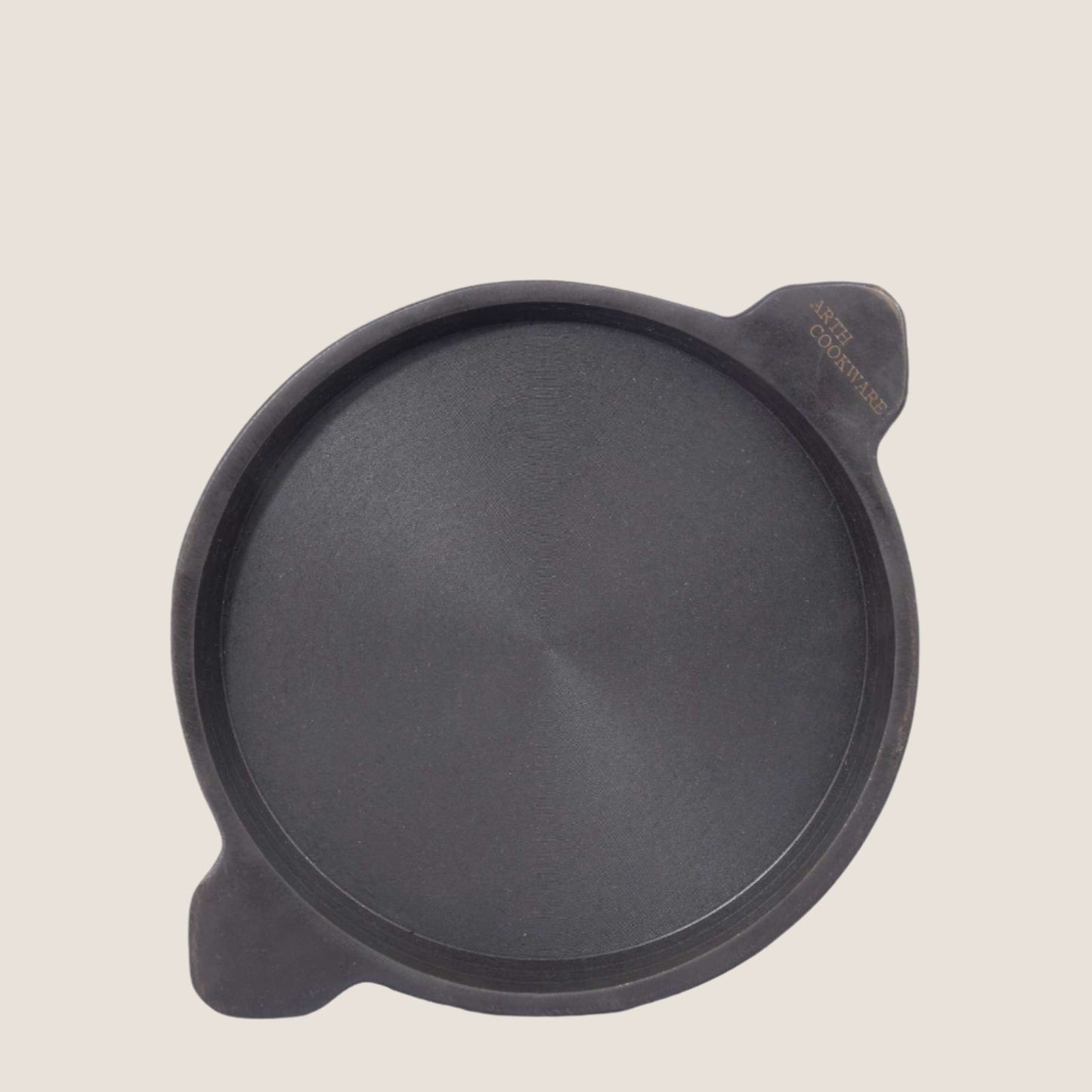 Cast Iron Addakal / Fish Fry pan - 23 cms